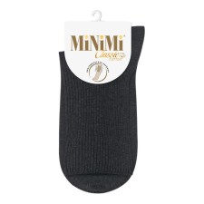 Носки женские MiNiMi Cotone, размер 35-38, цвет nero melange