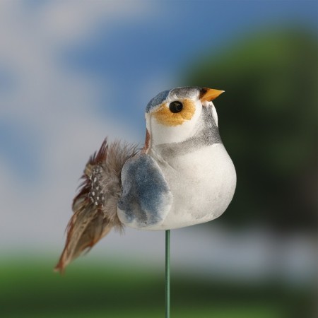 Plot for indoor plants "Bird" 3x5cm, 9cm / Packing 12pcs, price per pcs-8