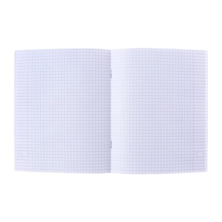 Notebook 12 sheets in the green cover cage, offset No. 1, 58-63 g/m2, whiteness 92%-5