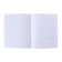 Notebook 12 sheets in the green cover cage, offset No. 1, 58-63 g/m2, whiteness 92%