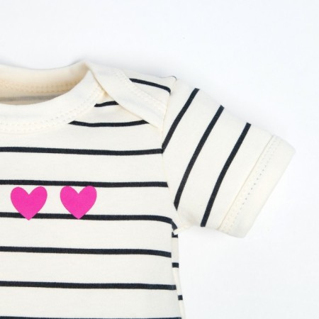 Body Children's baby I "Love" -3 pcs, height 74-80 cm-4