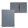 A folder with an A4, 500 μm plastic heater, a root of 14 mm, calligrata, up to 100 sheets, gray