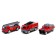 Set of metal machines "Fire Service", 3 pieces