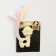 Premium Chewing Piramium toy "lamb", 9.4 x 6.4 x 3.2 cm, yellow