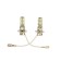 Auto Stuffing LED H3 Torso, 12 V, 9 SMD-5050, white light, set 2 pcs