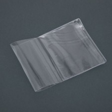 Cover for the test book, 120 μn, transparent color