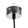 Suspendor "Mojo" GU10 35W black chrome 6x6x30-130cm