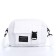 Youth bag with lightning, 1 outer pocket, white color