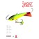 Balancir Lucky John Classic 6 + tee, 6 cm, color 26rt blister