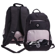 Youth backpack, 40 x 25 x 13 cm, Grizzly 355, ergonomic back, laptop department, black/gray RB-355-1_2