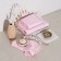 Trick Lovelife "Plain" 30*60 cm, col. Pink, 100% cotton, 450 g/m2