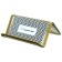 Calligrata business cards, mesh, metal, gold