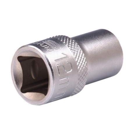 Thile head Stels 13655, under the square, 1/2 ", 12 mm, twelve -sided, chrome