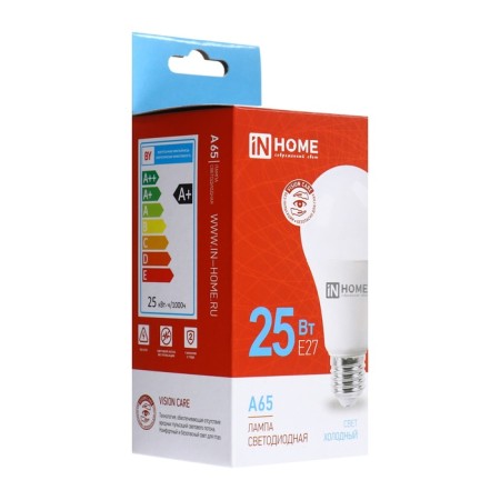 LED lamp In Home LED-A65-VC, 25 W, 230 V, E27, 6500 K, 2380 lm-7