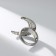 Ring "Month", color silver, size 18