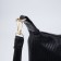 Lightning bag, black color