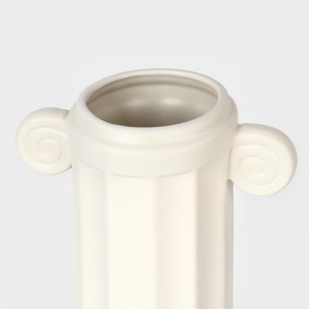 Vase for flowers decorative "Greek column" 31.5 x 15 x 9 cm-2