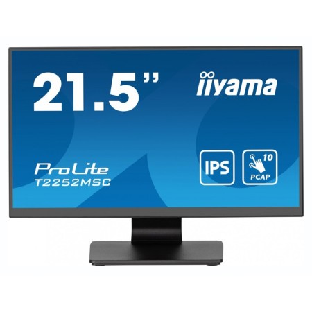 Monitor IIYAMA 21.5 "Prolite T2252MSC-B2 Black IPS LED 5MS 16: 9 HDMI M/M glossy 250CD 1 107043