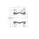 Tecofi Di7240N, flanges, PN10, DN200 vibro -compensator