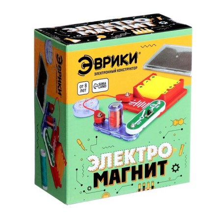 Electronic designer "Electromagnet", 5 in 1, 16 elements-10