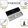 Ballpoint handle Parker Urban Core K314 Metro Metallic CT M, 1.0 mm, brass body, blue ink (2143641)