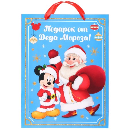 New Year. Gift package, 31x40x11.5 cm, packaging, Mickey Mouse-3