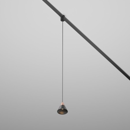 Technical TR166-1-7W3K-M-B CONO, 1700x70x75 mm, LED, 7W, 310LM, 3000K, 3000K, Black Color black-3