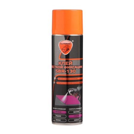 Tough fixation glue Eltrans SBR-130, 650 ml, aerosol EL-1287.06