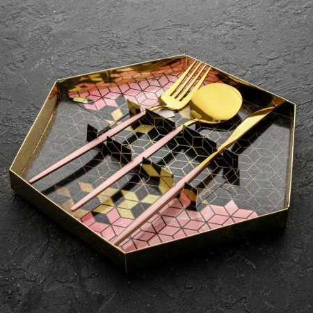 A set of three cutlery “Beauty in every detail”, 26.5 cm-5