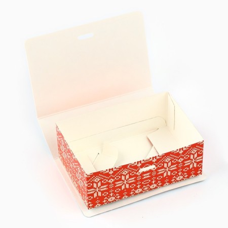 Folding New Year's box “Christmas tree”, 12 x 8 x 4.5 cm, New Year-4
