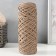 Knitting cord 100% polyester, width 3 mm 100m (latte)