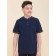 Henley T-shirt for Pelican boy, height 116 cm, dark blue color