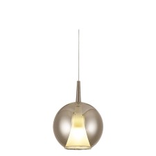 Suspended lamp without base Mantra Elsa, E27, 1x20W, 350 mm, chromium color