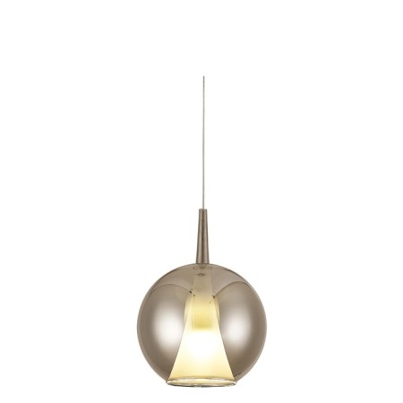 Suspended lamp without base Mantra Elsa, E27, 1x20W, 350 mm, chromium color