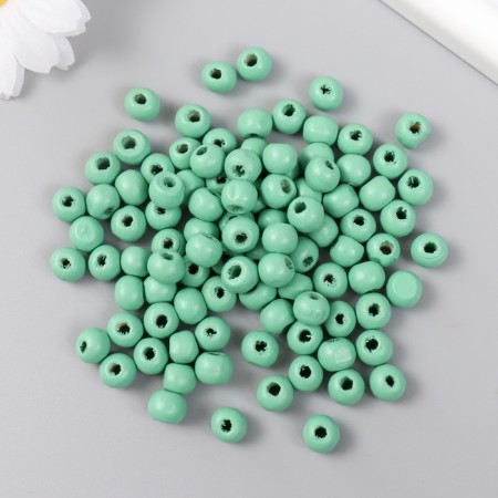 Beads for creativity tree "Green Florida" D-0.8 cm, set of 20 g-1