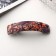 Hair hairpin "Silva" amber print, 9 cm, mix