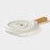 Porcelain dish for serving with bamboo pen Bellatenero, 30 × 19.5 cm, white color