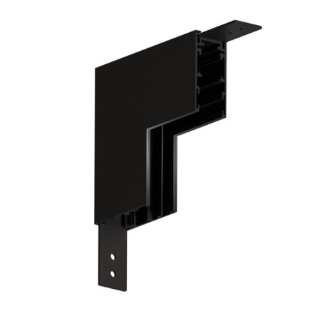 Connector Corner internal for the ARTE LAMP Expert-CCCESSORES A590806, 2.4x8x5.1 cm, black