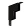 Connector Corner internal for the ARTE LAMP Expert-CCCESSORES A590806, 2.4x8x5.1 cm, black