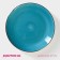 Board ceramic dinner shade "Sea World", D = 27 cm, Blue Color