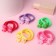 Hair gum "Funny animals" (set 2 pcs) Teddy bear, 2 cm, mix