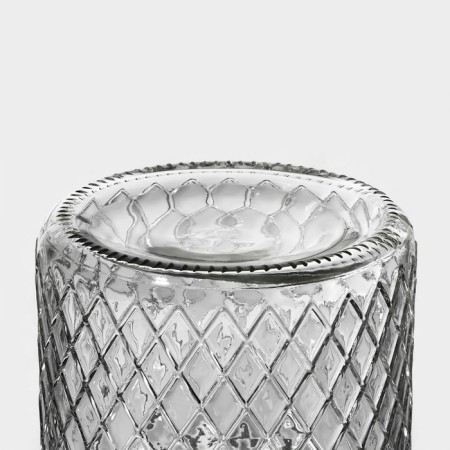 Glass Bank for bulk products with a premium metal cover, 850 ml, 11 × 12 cm-3