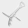 Speepor - Open Dilan "Universal", 14 cm, silver color