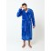 Male robe, size 48, blue color