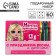 Gift set: notebook coloring and wax crayons "Princess Dream"