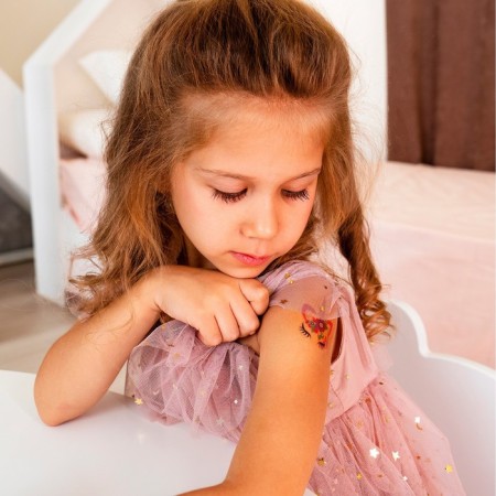 Children's transfers-tattoos to the body "Unicorn" set 4 pcs.-8
