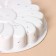 Baking form Konfinetta "Chamomile", silicone, d = 20 cm (int. Diameter 18.5 cm), white color