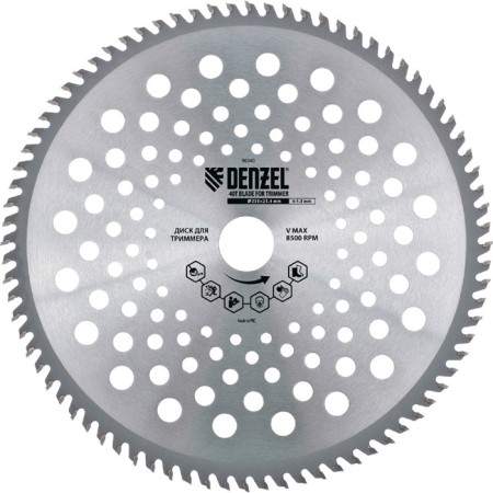 Disc for the trimmer Denzel 96340, 230x25.4x1.3 mm, 40 teeth