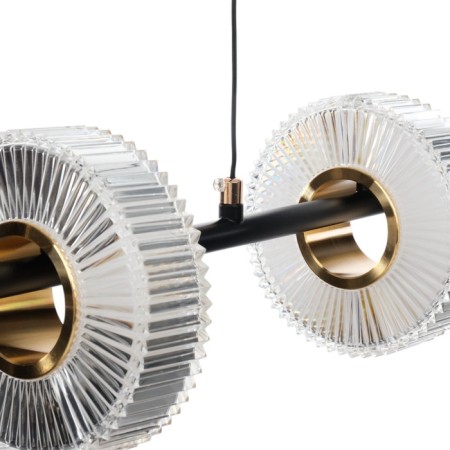 Lamp with PDD "Malmo" LED 20W 3000-6000K black and gold 180x15x15-115 cm-11