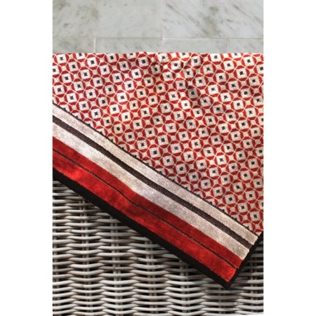 Tainted tange Arya Home Paulo, 550 gr, size 50x90 cm, brick color-3